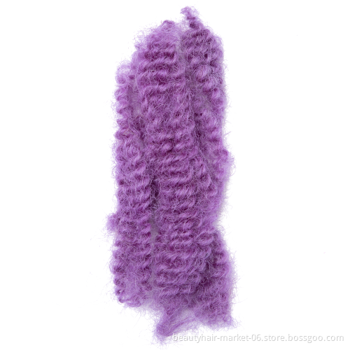 BLT human hair purple afro kinky curly human hair braiding hair, kinky curly human hair bulk, afro kinky human hair